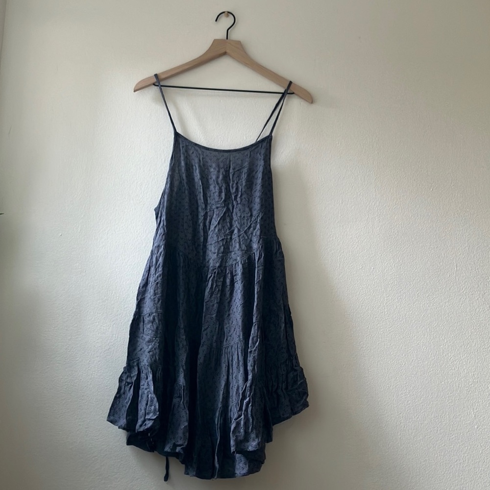 Free people intimates bib slip dress